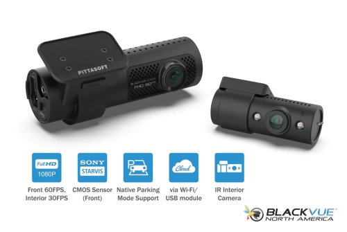 BLACKVUE DR750X-2CH Plus 60FPS FullHD Wi-Fi Modem Dahil Online Araç Kamerası