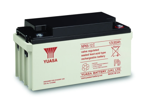 STASYONER AKÜ YUASA 12V65 AH NP SERİSİ